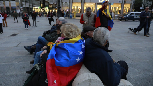 Movilización en A Coruña por la situación en Venezuela @Patricia G. Fraga (34)