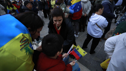 Movilización en A Coruña por la situación en Venezuela @Patricia G. Fraga (40)