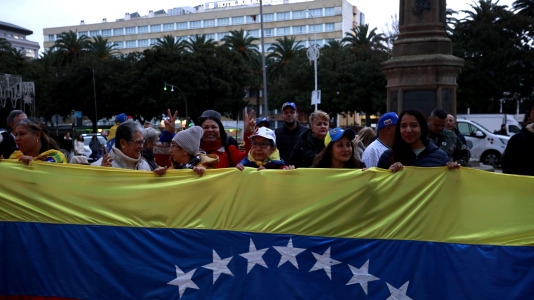Movilización en A Coruña por la situación en Venezuela @Patricia G. Fraga (37)