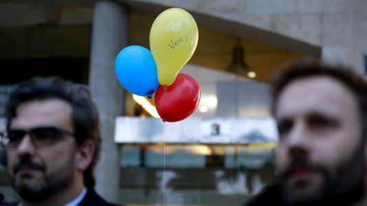 Movilización en A Coruña por la situación en Venezuela @Patricia G. Fraga (6)