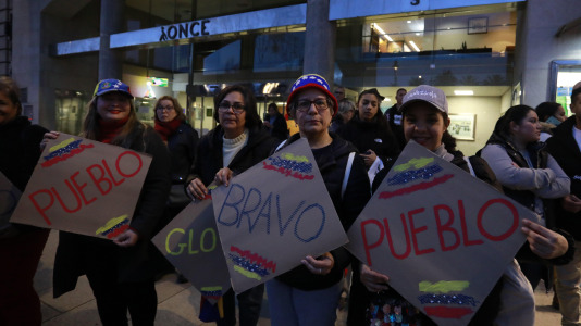 Movilización en A Coruña por la situación en Venezuela @Patricia G. Fraga (32)