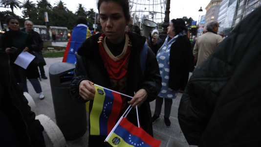 Movilización en A Coruña por la situación en Venezuela @Patricia G. Fraga (35)
