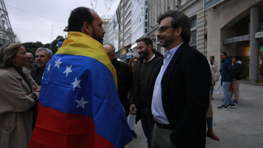 Movilización en A Coruña por la situación en Venezuela @Patricia G. Fraga (33)