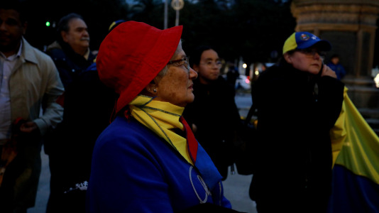 Movilización en A Coruña por la situación en Venezuela @Patricia G. Fraga (31)