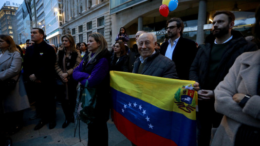 Movilización en A Coruña por la situación en Venezuela @Patricia G. Fraga (16)