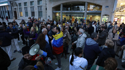 Movilización en A Coruña por la situación en Venezuela @Patricia G. Fraga (38)