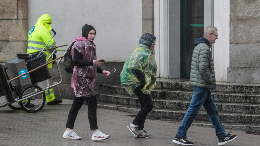 Viento y lluvia en A Coruña por el temporal Herminia @ Quintana (5)