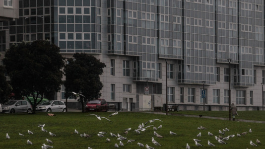 Viento y lluvia por el temporal Herminia en A Coruña @ Quintana (12)