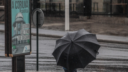 Viento y lluvia por el temporal Herminia en A Coruña @ Quintana (9)