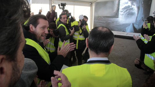 Última voladura de la excavación del túnel 1, del enlace ferroviario al Puerto Exterior de A Coruña (40)