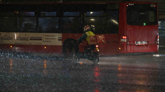 Lluvia y viento por el temporal Éowyn en A Coruña @ Carlota Blanco (9)
