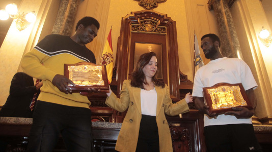 Ibrahima y Magatte hijos adoptivos de A Coruña (59)