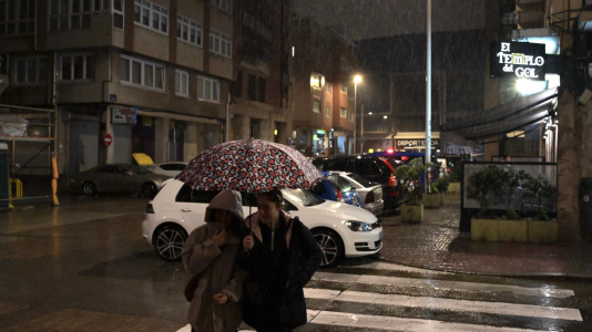 LLuvia y viento por el temporal Éowyn en A Coruña @ Javier Alborés (1)