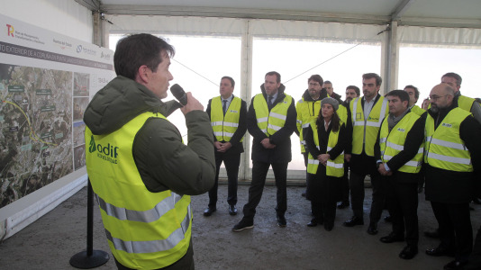 Última voladura de la excavación del túnel 1, del enlace ferroviario al Puerto Exterior de A Coruña (29)