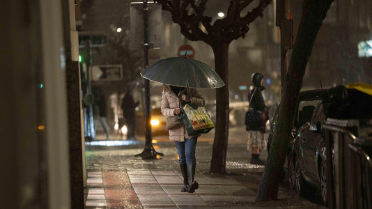 Lluvia y viento por el temporal Éowyn en A Coruña @ Carlota Blanco (2)