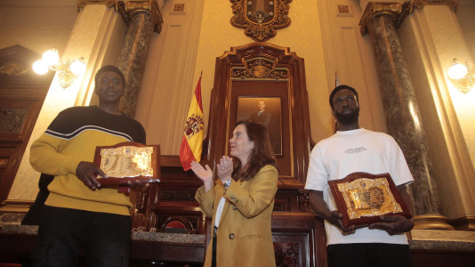 Ibrahima y Magatte hijos adoptivos de A Coruña (58)