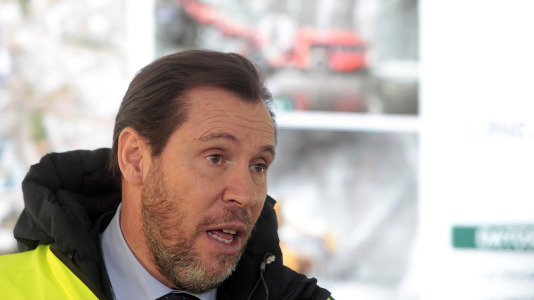 Última voladura de la excavación del túnel 1, del enlace ferroviario al Puerto Exterior de A Coruña (45)