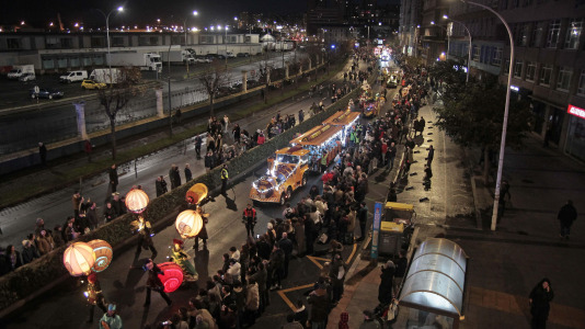 Cabalgata de Reyes Magos en A Coruña @Quintana (10)