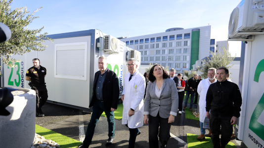 El Nuevo Chuac avanza con los dormitorios para los médicos de guardia (2)