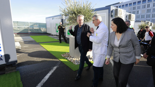 El Nuevo Chuac avanza con los dormitorios para los médicos de guardia (3)