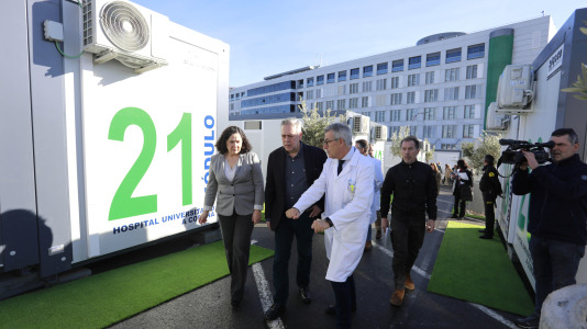 El Nuevo Chuac avanza con los dormitorios para los médicos de guardia (1)