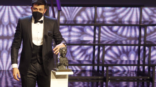 Rodrigo Vázquez, de "Quen anda aí", mejor comunicador de televisión/Quintana