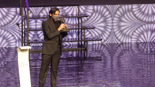 Milo Taboada, mejor actor de reparto por "A illa das mentiras"/Quintana