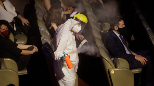 Un momento de la gala/Cabalar