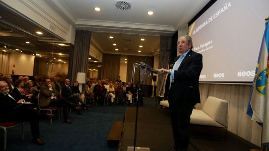 Presentación en A Coruña de la Fundación NEOS, un proyecto de Jaime Mayor Oreja (32)