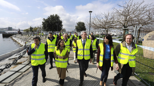 Inicio de obras de la plataforma flotante de la zona del Parrote (79)