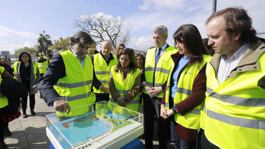 Inicio de obras de la plataforma flotante de la zona del Parrote (65)