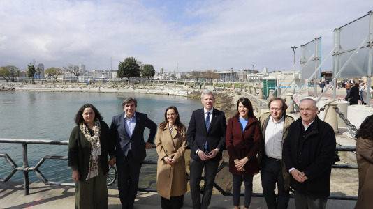 Inicio de obras de la plataforma flotante de la zona del Parrote (90)
