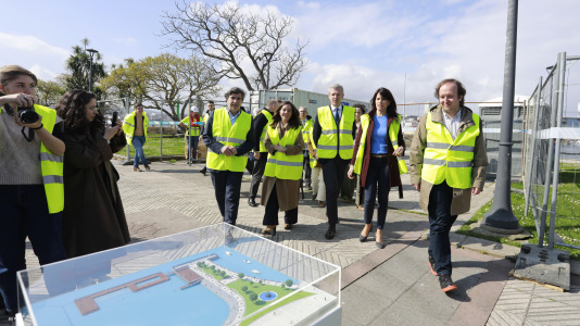 Inicio de obras de la plataforma flotante de la zona del Parrote (57)