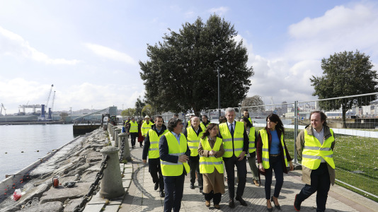 Inicio de obras de la plataforma flotante de la zona del Parrote (53)