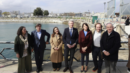 Inicio de obras de la plataforma flotante de la zona del Parrote (91)