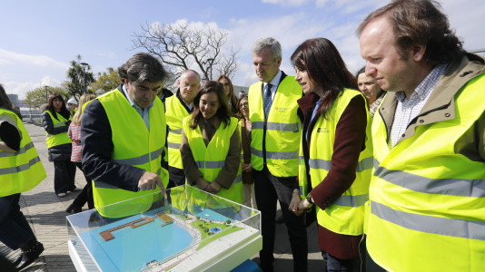 Inicio de obras de la plataforma flotante de la zona del Parrote (61)