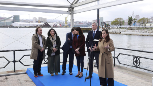 Inicio de obras de la plataforma flotante de la zona del Parrote (87)