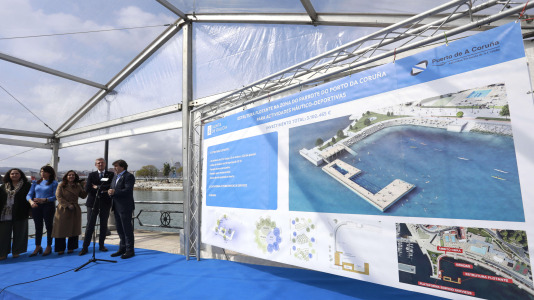 Inicio de obras de la plataforma flotante de la zona del Parrote (74)