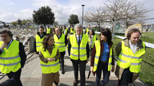 Inicio de obras de la plataforma flotante de la zona del Parrote (72)