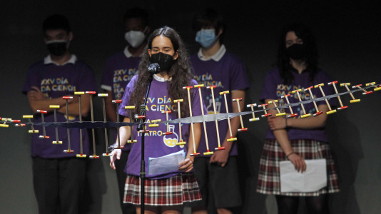 Día de la Ciencia en la Calle en el teatro Colón/Quintana