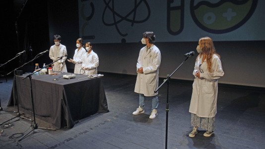 Día de la Ciencia en la Calle en el teatro Colón/Quintana