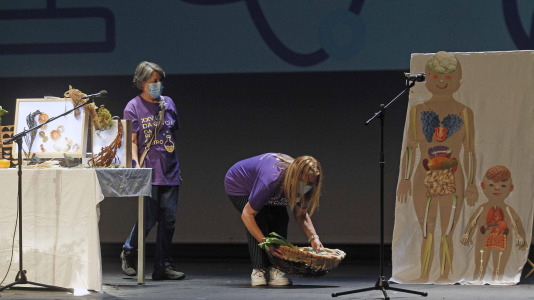 Día de la Ciencia en la Calle en el teatro Colón/Quintana
