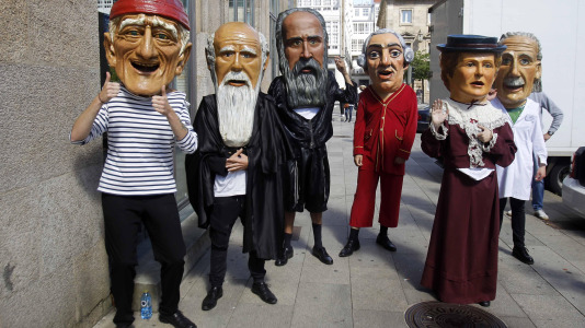 Día de la Ciencia en la Calle en el teatro Colón/Quintana