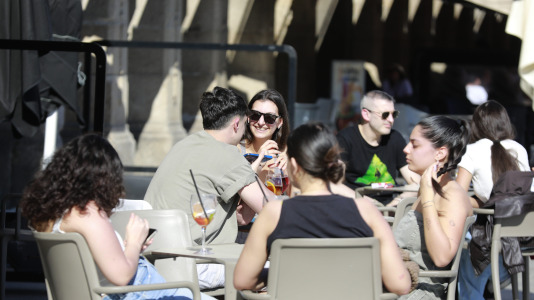 Los coruñeses disfrutan de un soleado último día de marzo Patricia G Fraga (12)