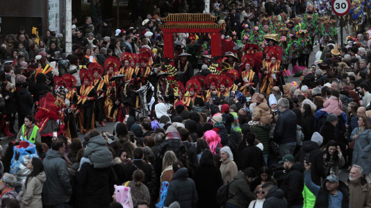 Desfile de comparsas 2025 en A Coruna (64)