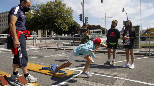 Día del Deporte en la Calle, en Riazor/Quintana