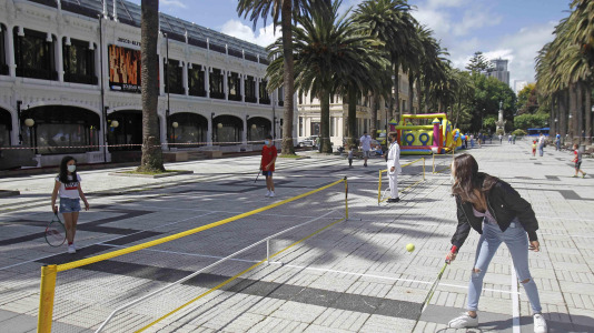 Día del Deporte en la Calle, en Riazor/Quintana