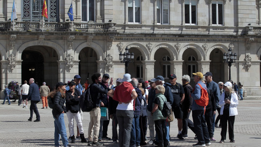 Los muelles coruñeses acogieron una escala múltiple en la que cinco cruceros (40)