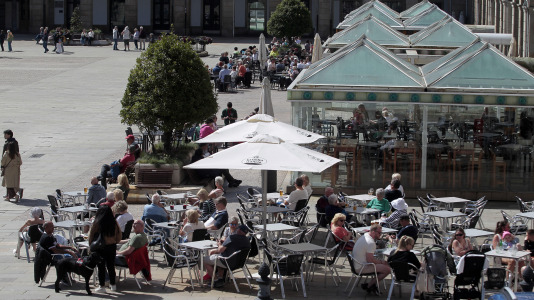 Los muelles coruñeses acogieron una escala múltiple en la que cinco cruceros (27)