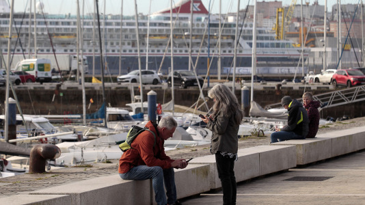 Los muelles coruñeses acogieron una escala múltiple en la que cinco cruceros (4)
